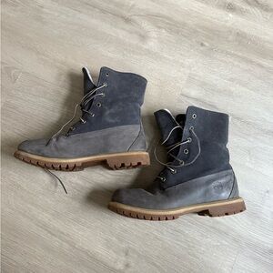 Women's Gray Timberland Boots